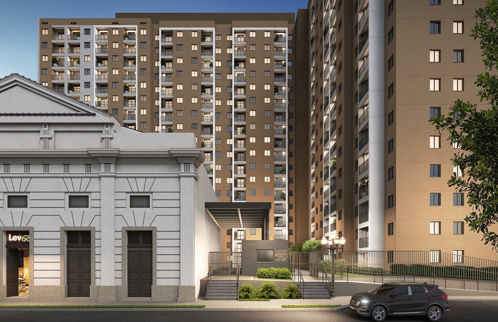 Fachada histórica tombada